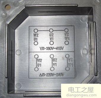 三相電機如何把星型連接改為三角形連接