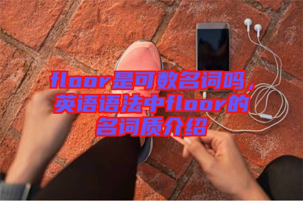 floor是可數(shù)名詞嗎，英語語法中floor的名詞質介紹