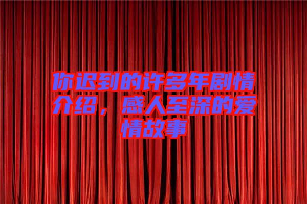 你遲到的許多年劇情介紹，感人至深的愛情故事