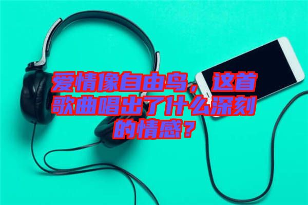 愛情像自由鳥，這首歌曲唱出了什么深刻的情感？