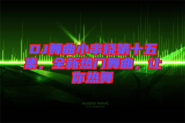 DJ舞曲小串燒第十五集，全新熱門舞曲，讓你熱舞